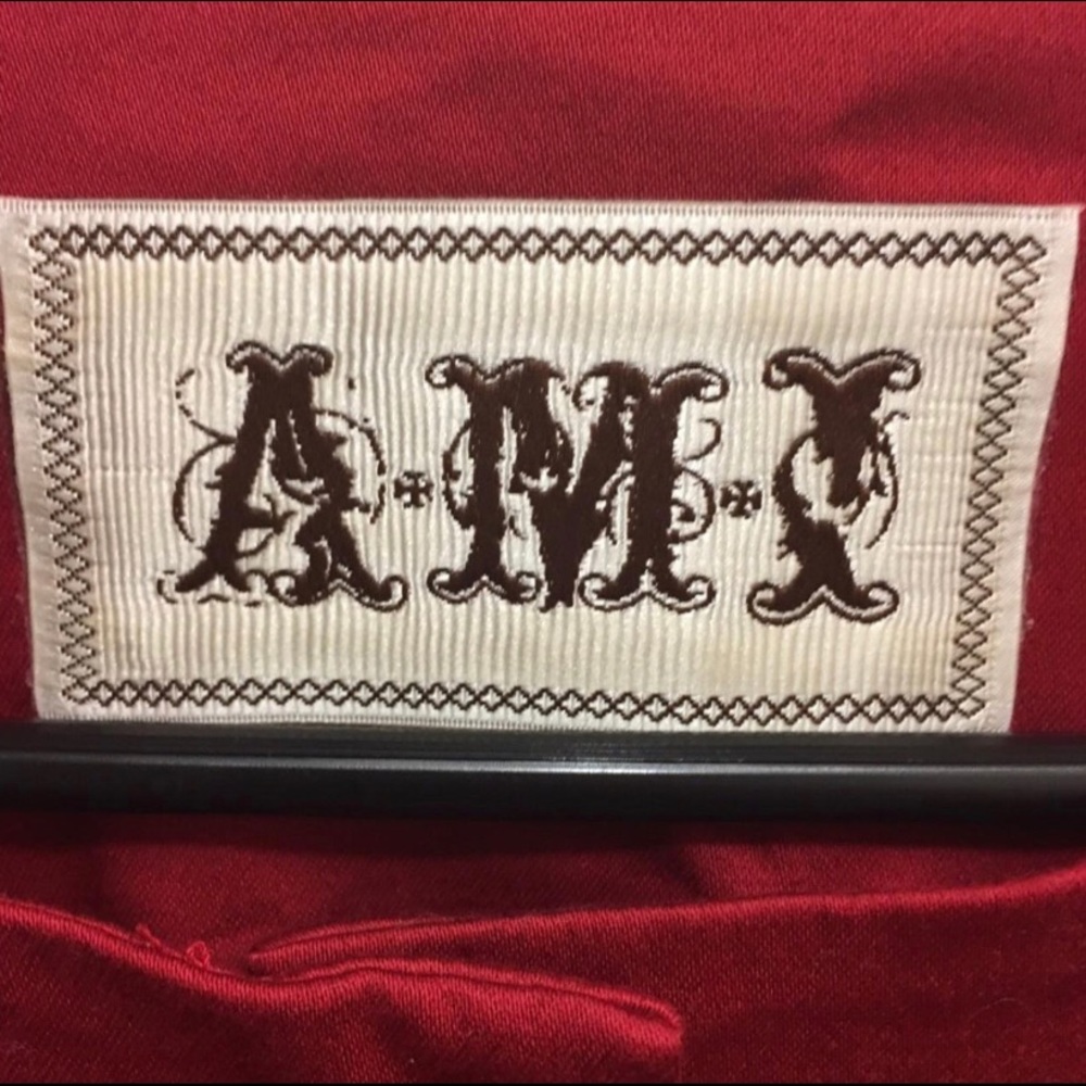 Ladies Red Short Jacket Top With Matching Belt - image 3